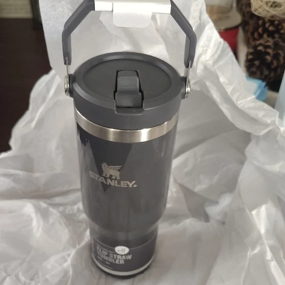 Stanley Charcoal Flip Straw Tumbler - Picture 2 of 7